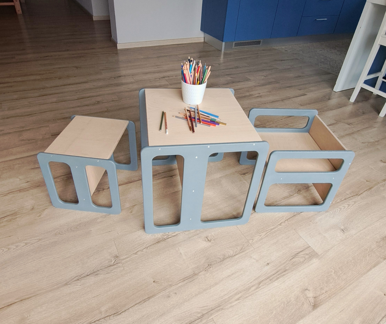 Montessori childrens cube set