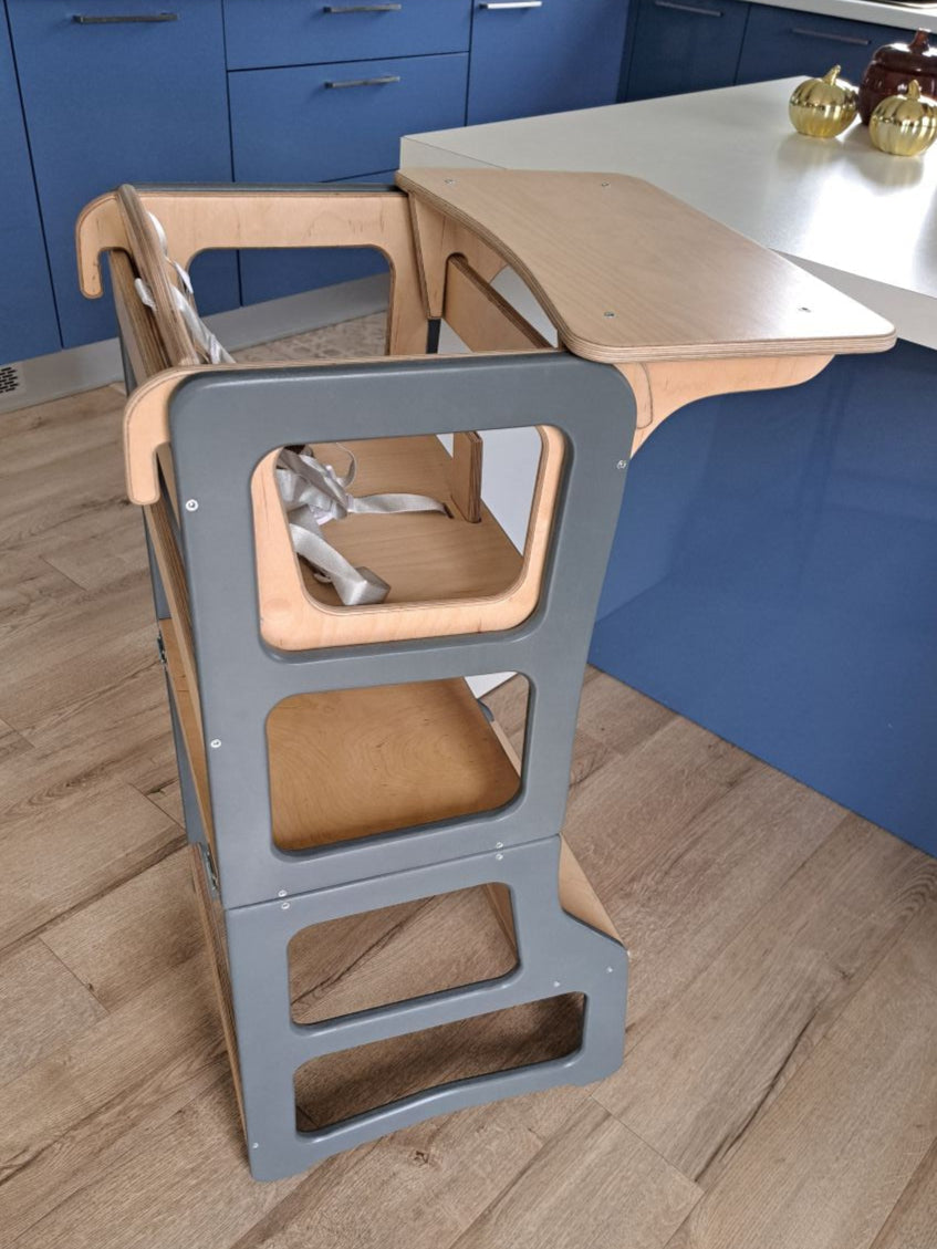 Learning tower for kids, up to 4-in-1