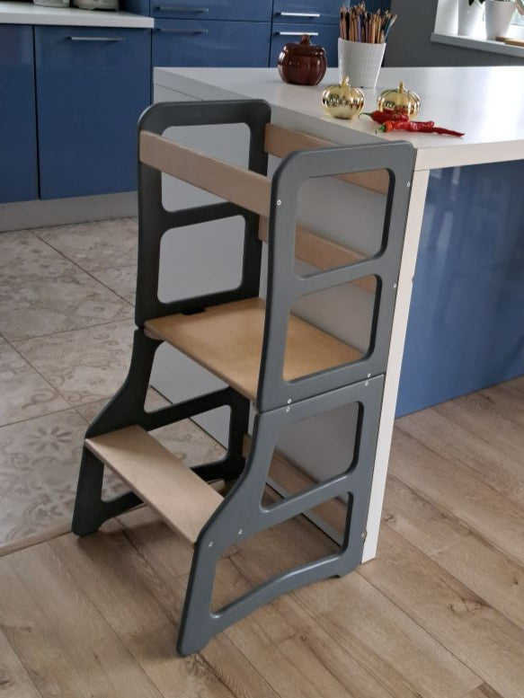 Learning tower for kids, up to 4-in-1