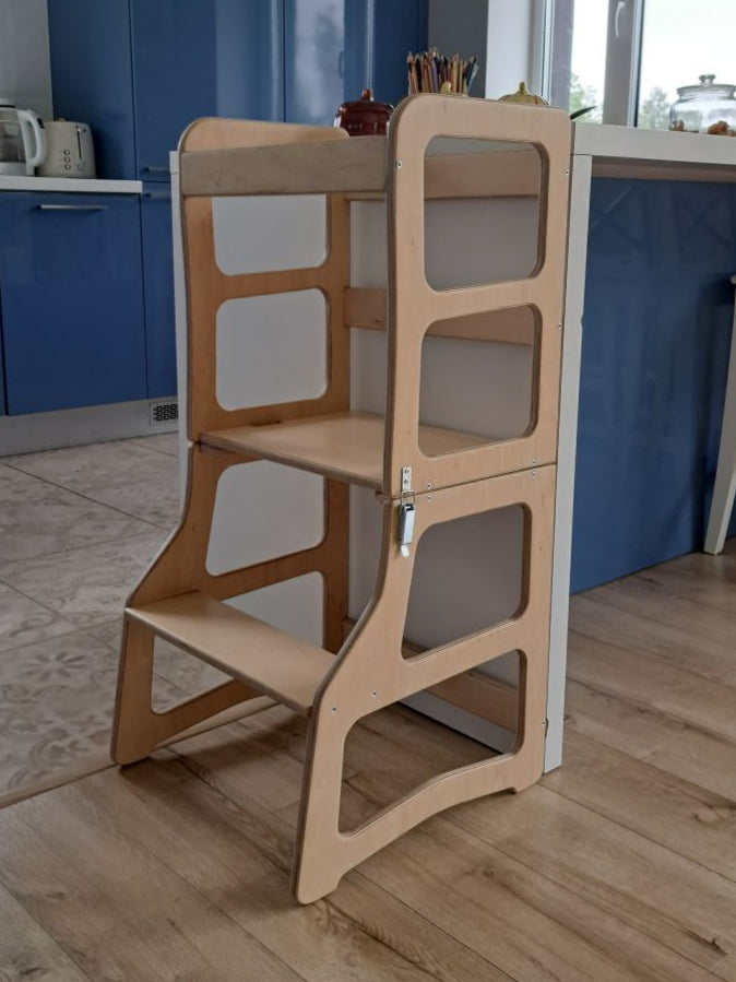 Learning tower for kids, up to 4-in-1