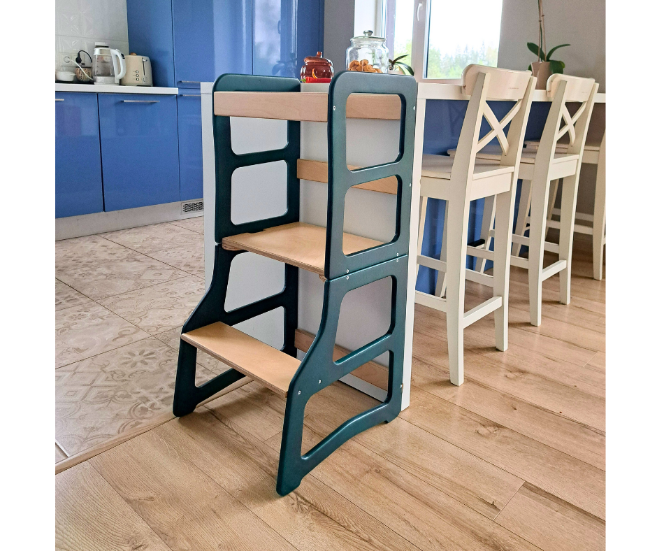 Learning tower for kids, up to 4-in-1