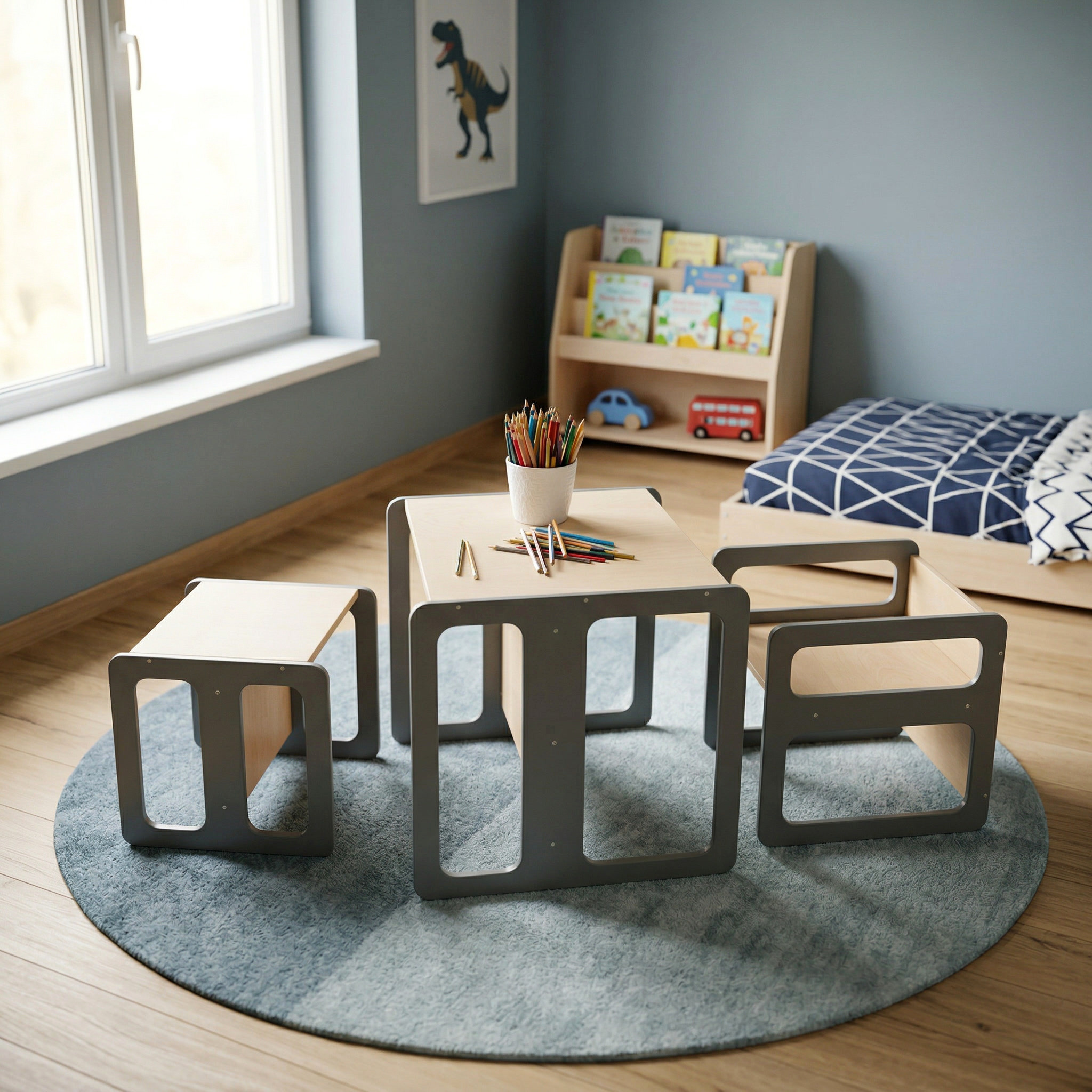 Montessori childrens cube set