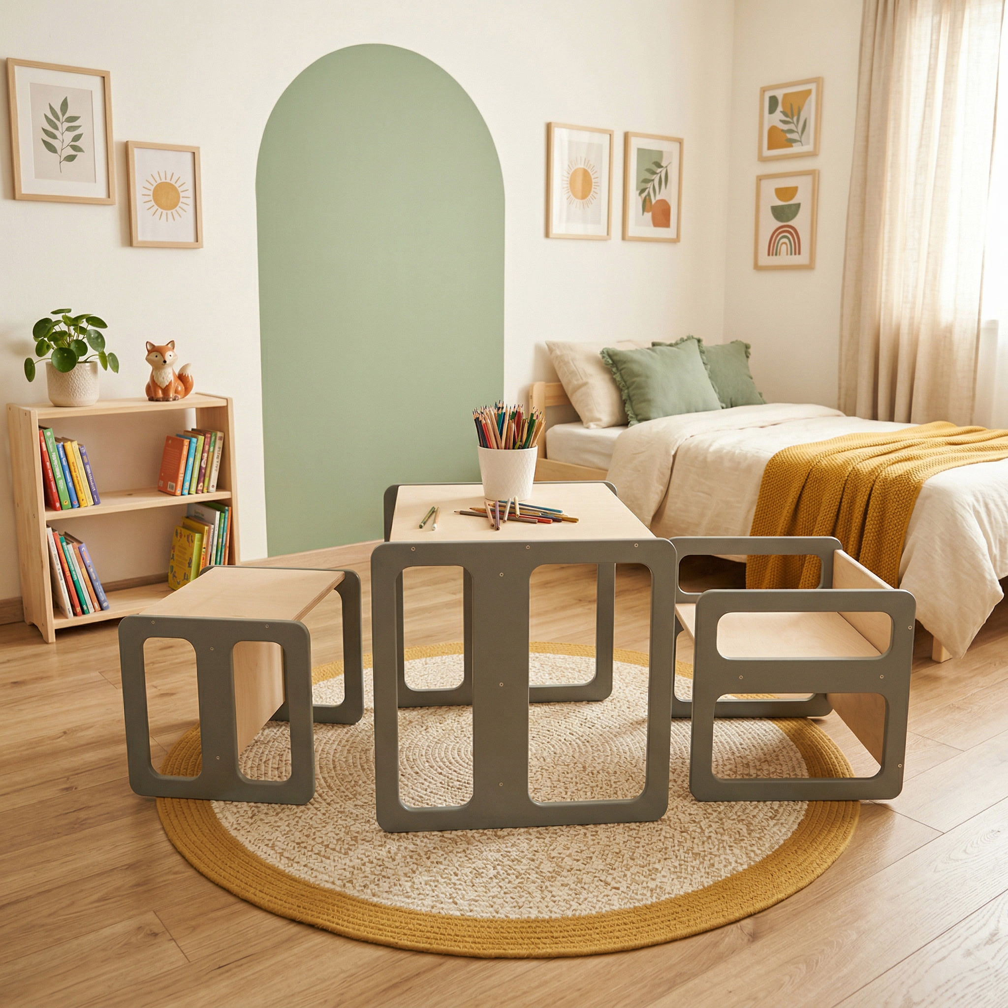 Montessori childrens cube set