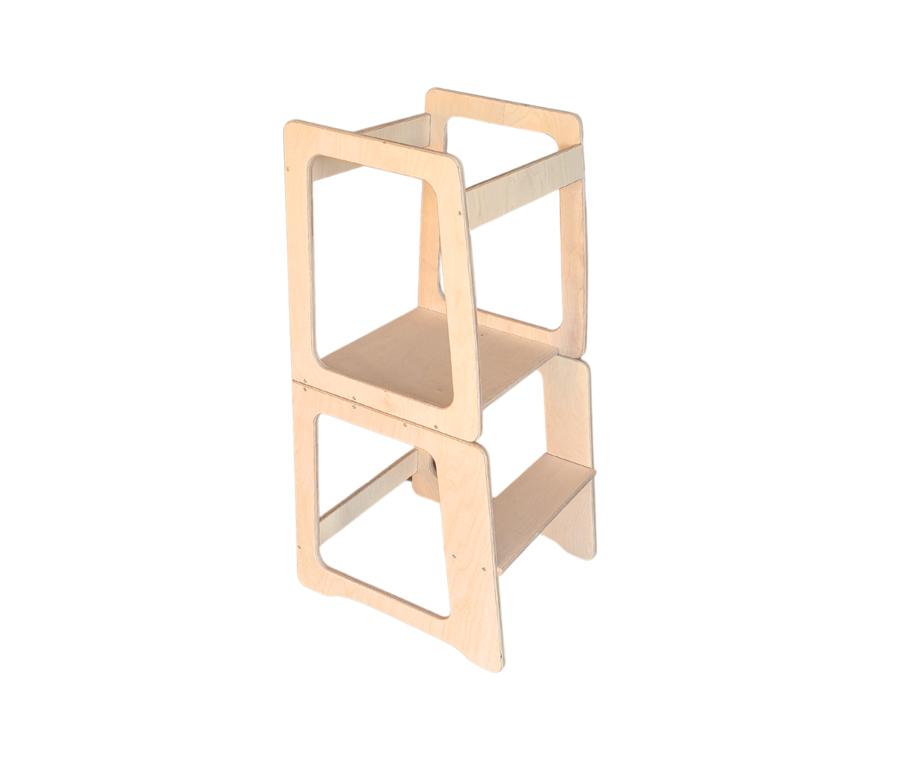 Standing tower for children, high chair & play table