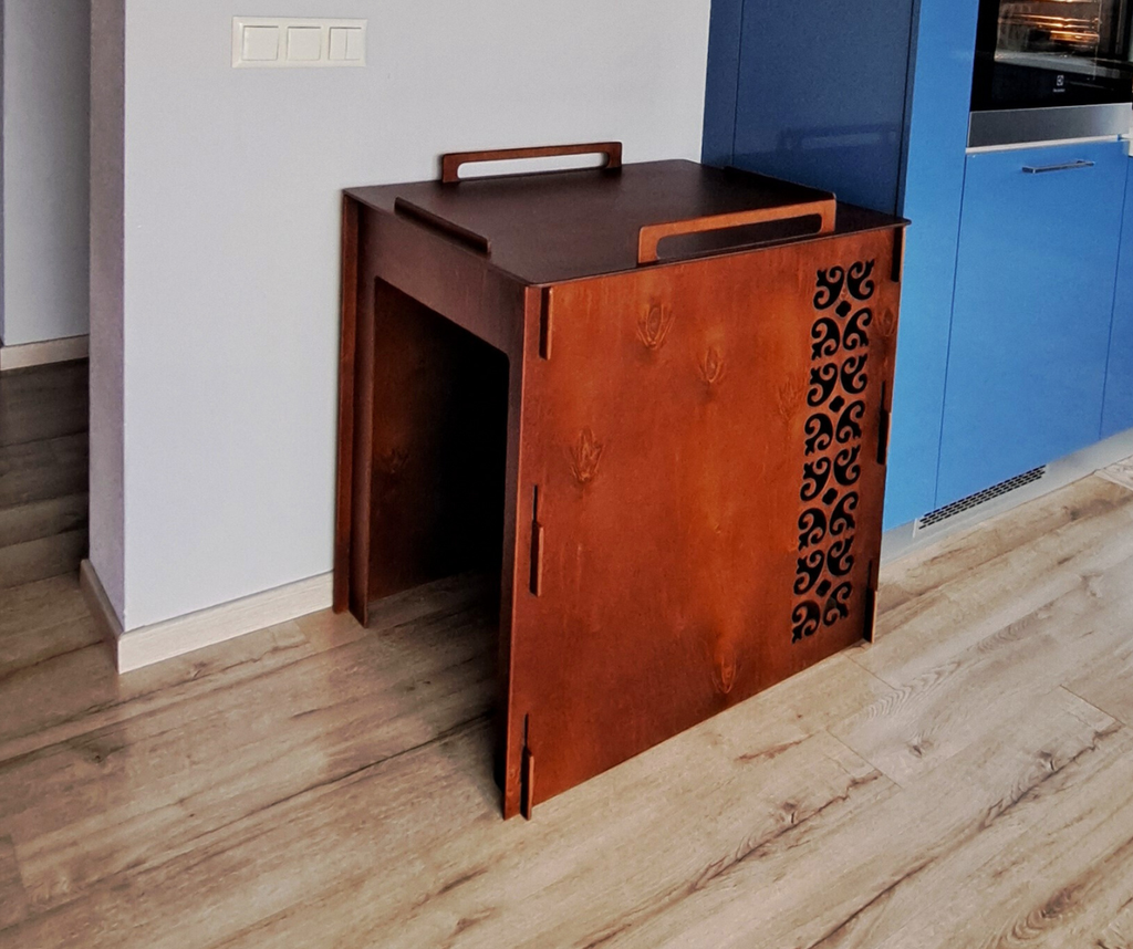 Litter box covers for litter robots