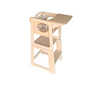 Standing tower for children, high chair & play table