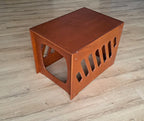 Cat litter box cover - sit bench edition