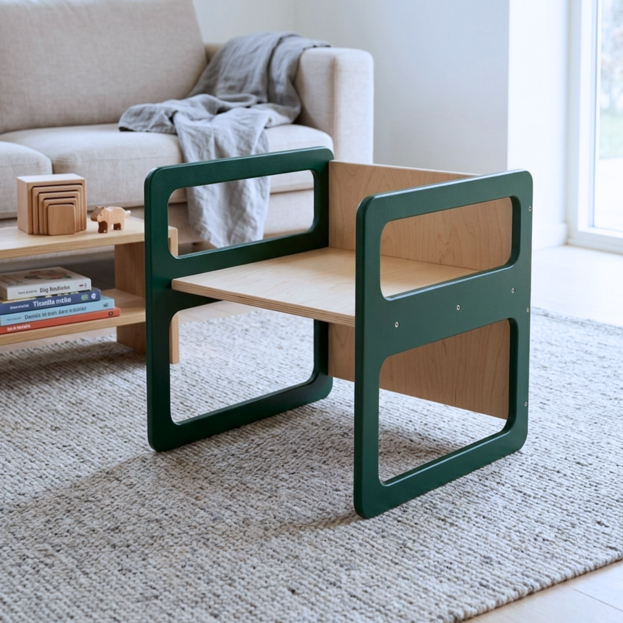 Montessori childrens cube set