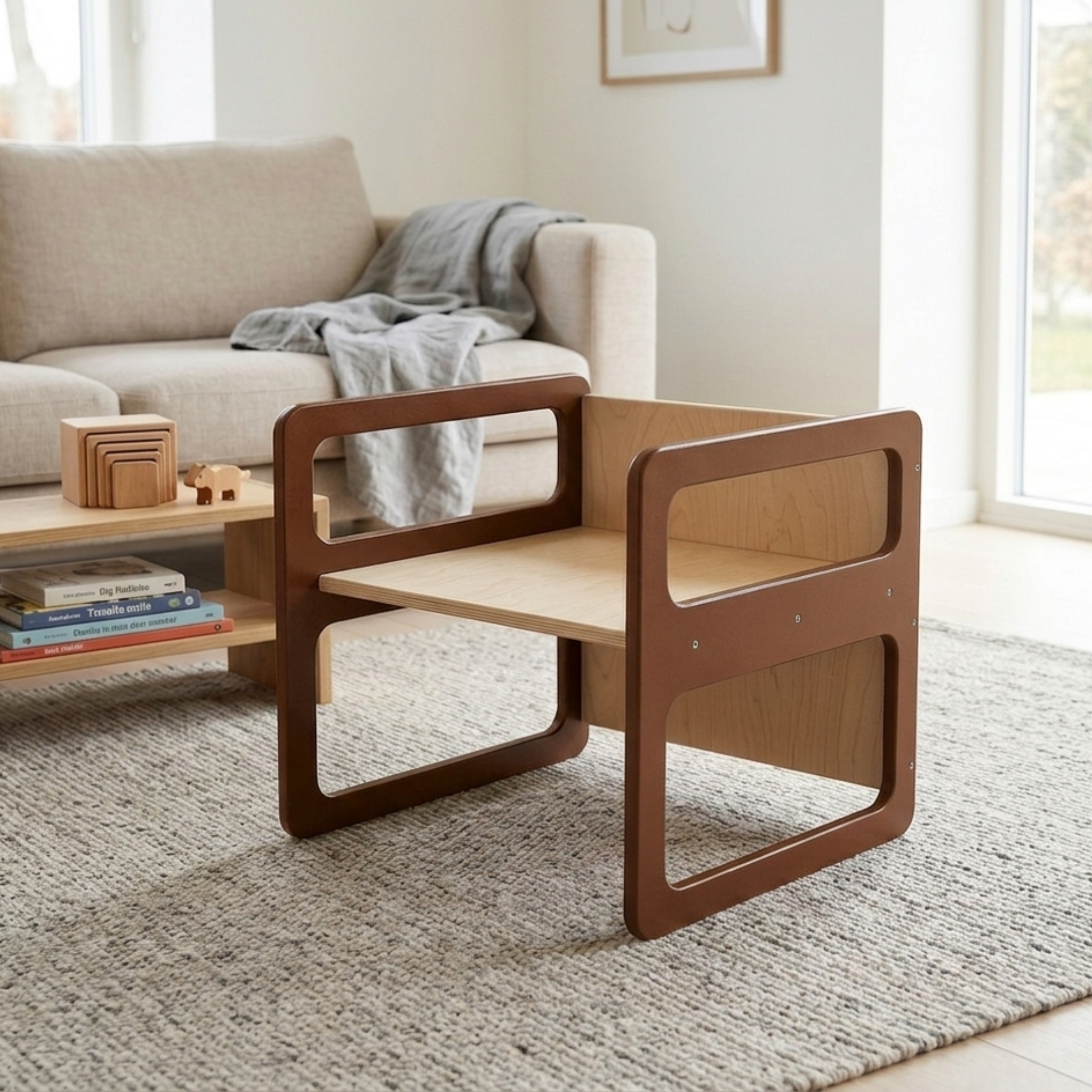 Montessori childrens cube set
