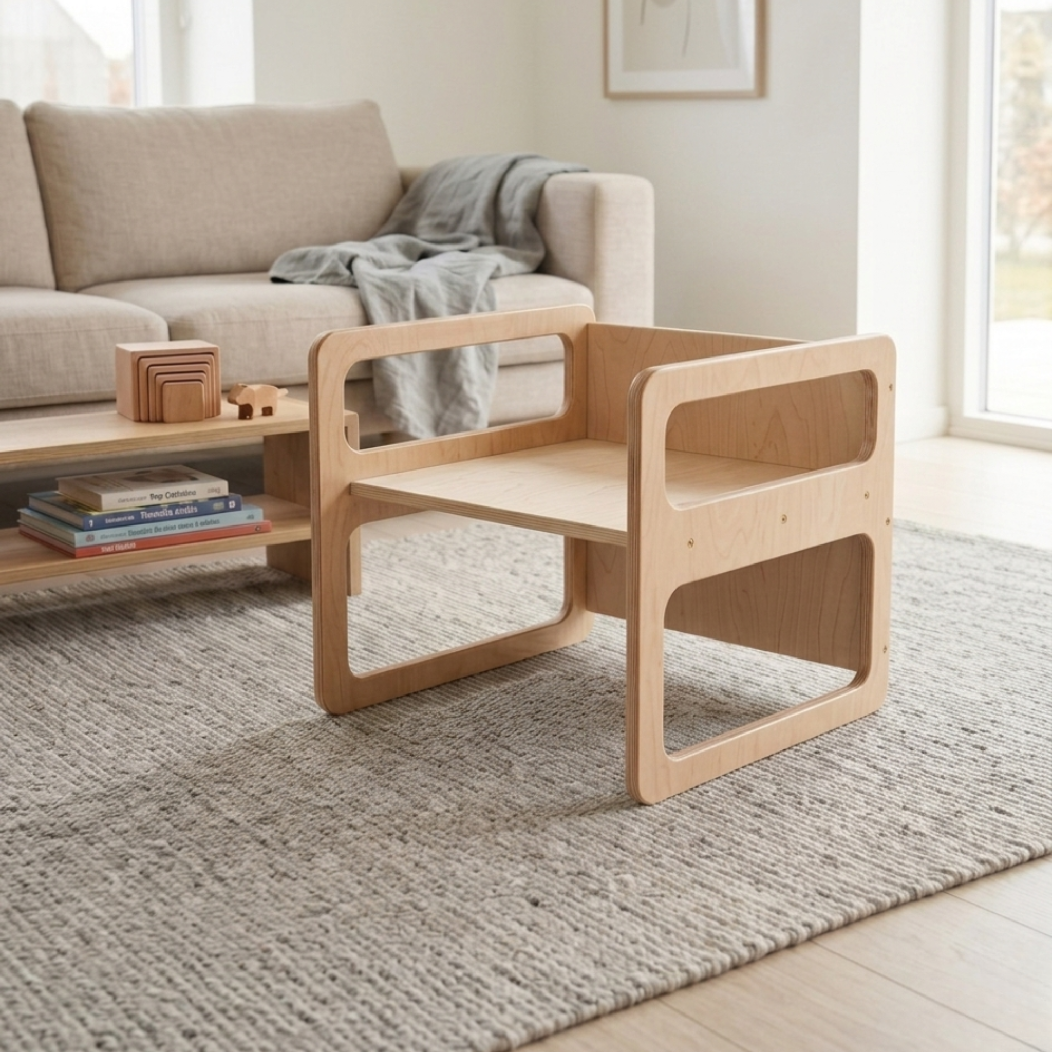 Montessori childrens cube set