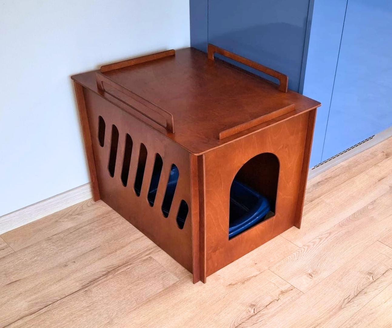 Cat litter box cover