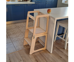 Standing tower for children, high chair & play table