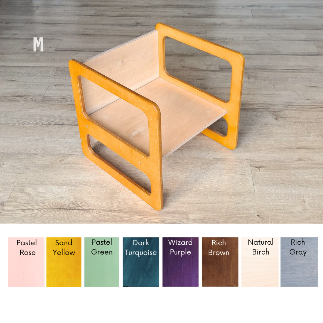 Montessori childrens cube set
