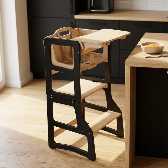 Learning tower for kids, up to 4-in-1