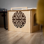 Cat litter box cover