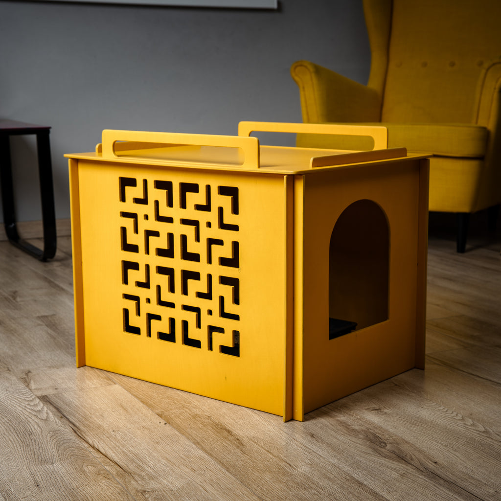 Cat litter box cover