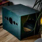 Cat litter box cover - sit bench edition