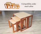Montessori childrens cube set