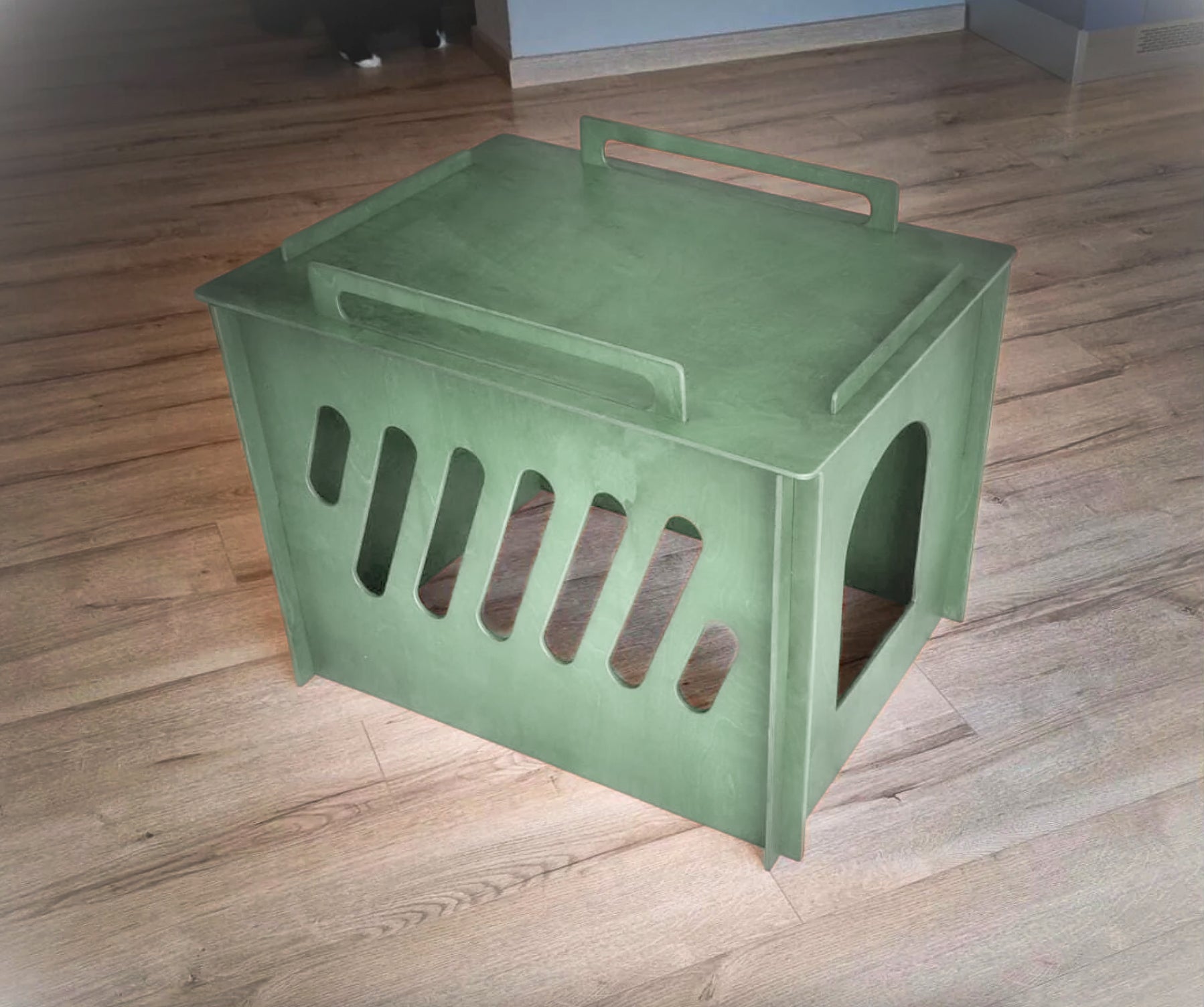 Cat litter box cover