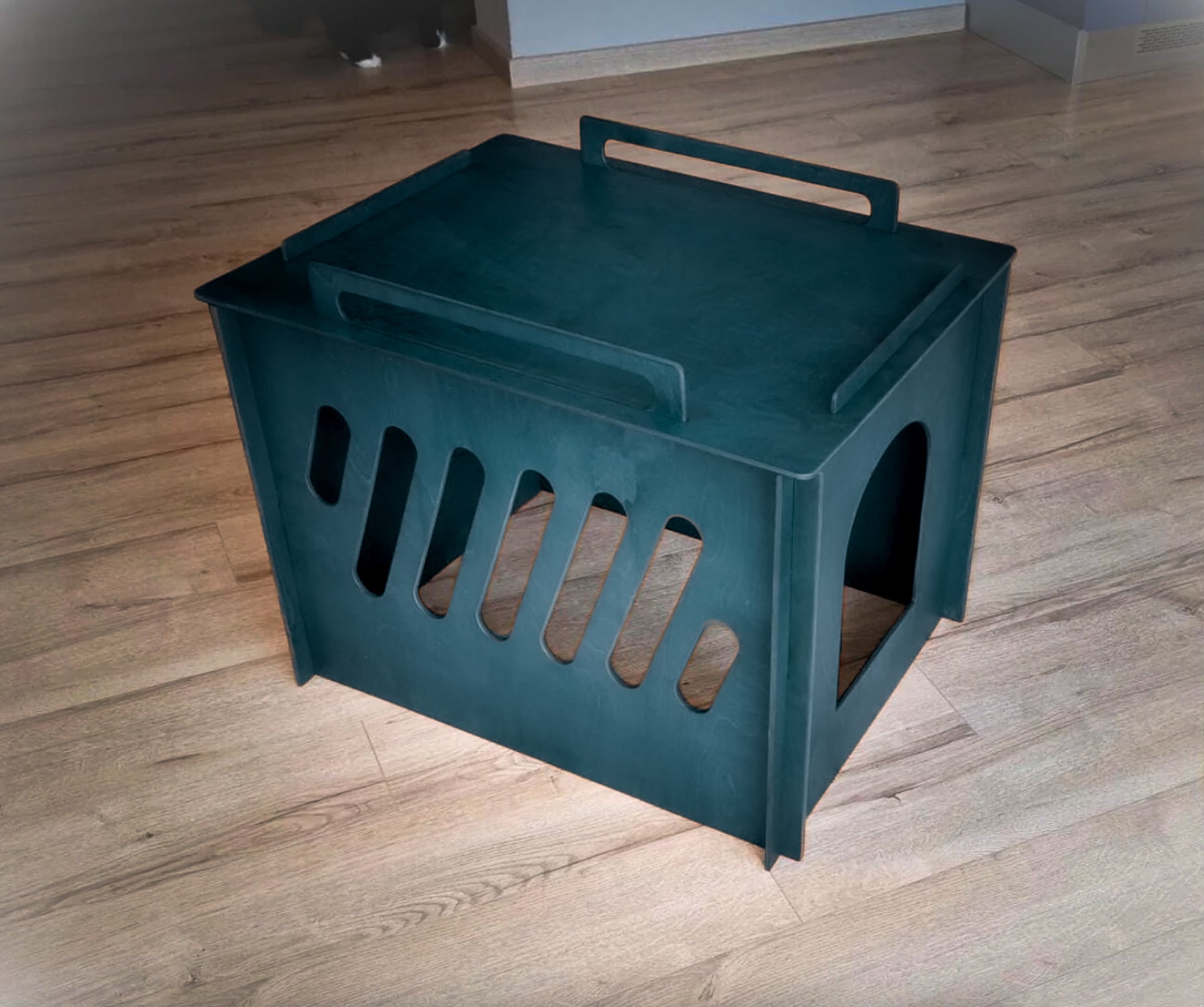 Cat litter box cover