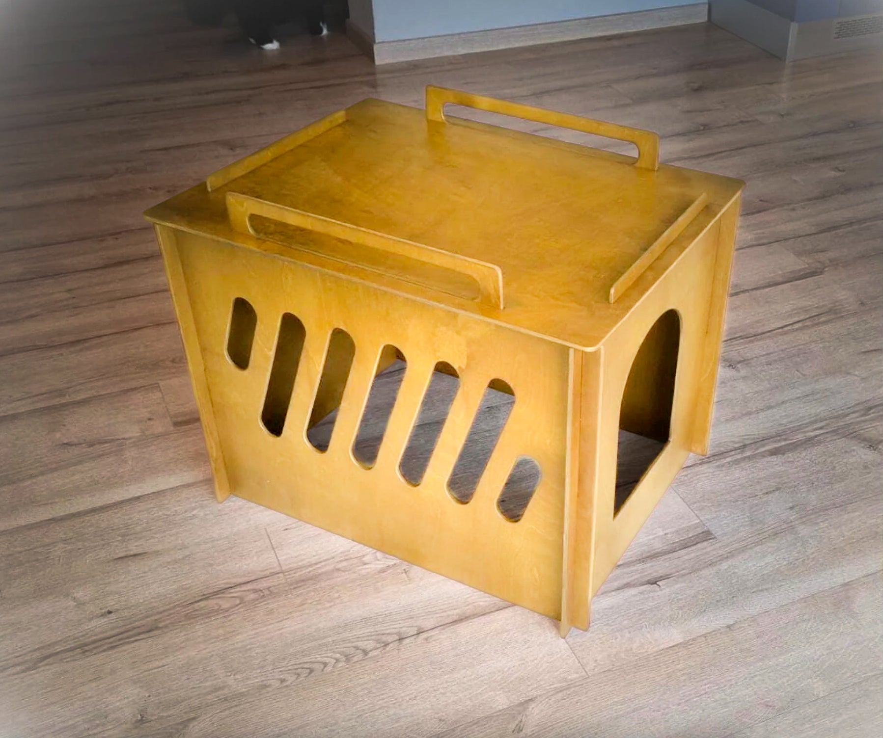 Cat litter box cover