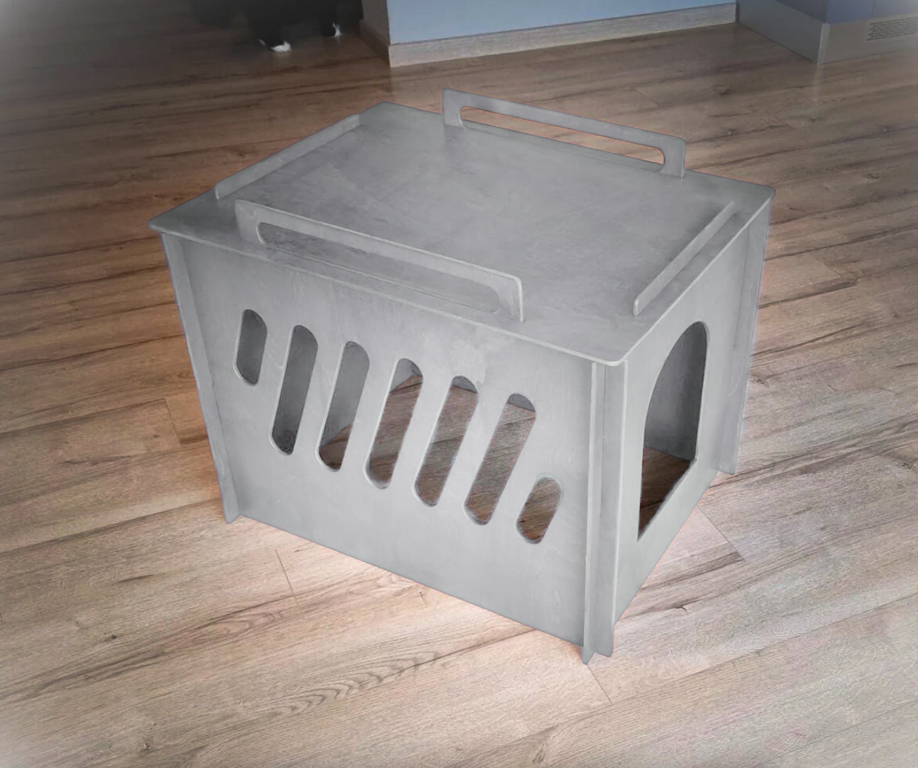 Cat litter box cover