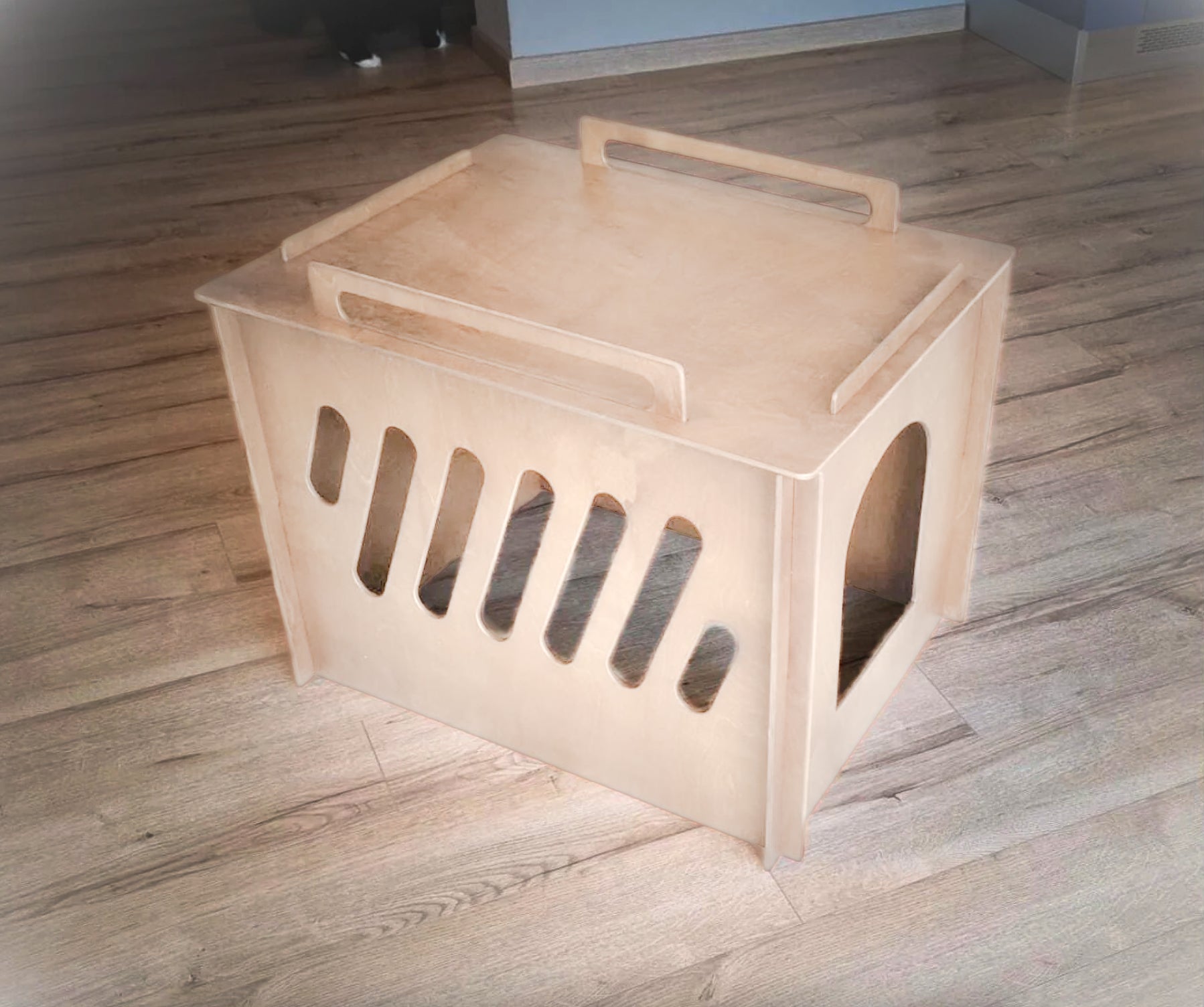 Cat litter box cover