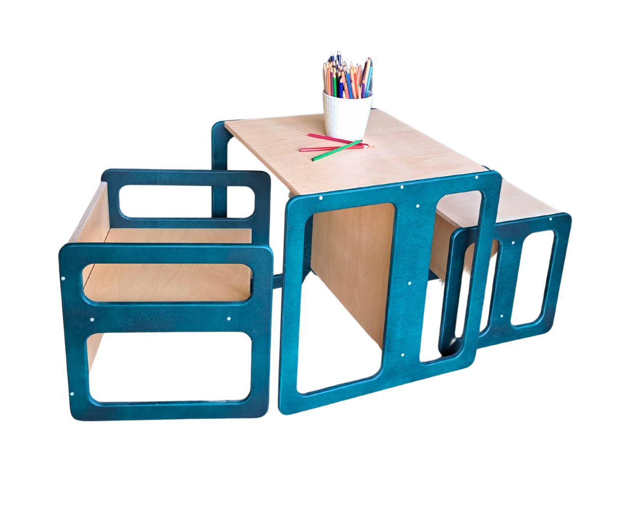 Montessori childrens cube set
